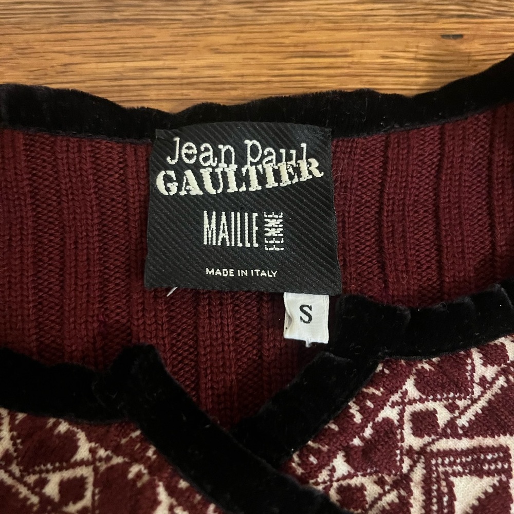 Vintage Jean Paul Gaultier Knit Wrap Top - Picture 3 of 9